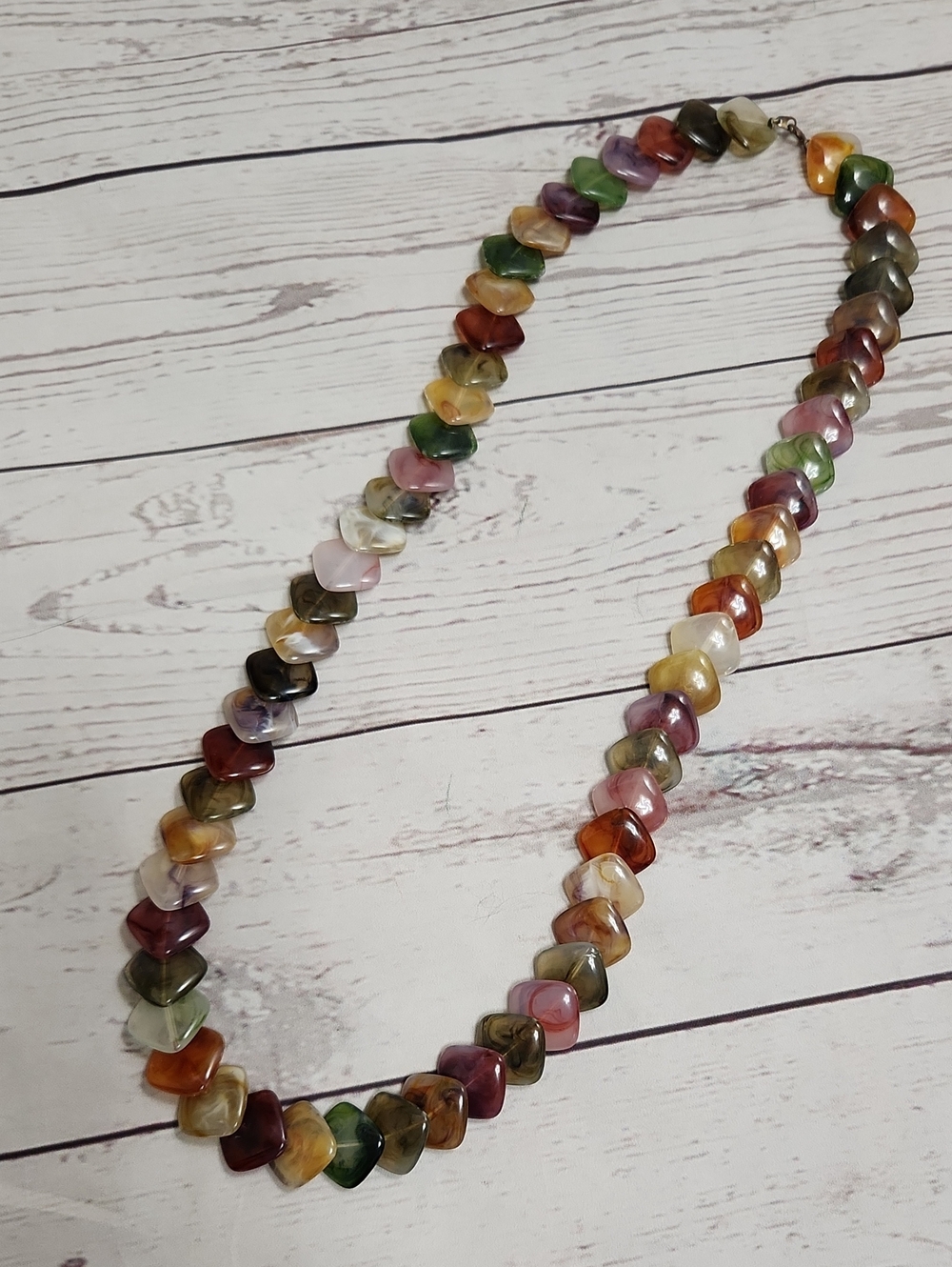 Multicolor Gemstone Chip Necklace - Women Jewelry